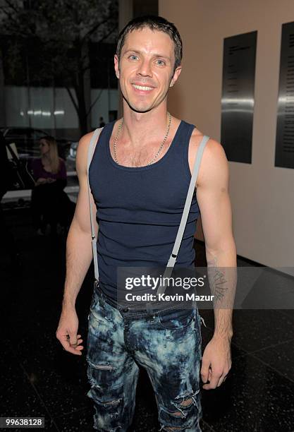 Exclusive* Jake Shears of the Scissor Sisters attends the "Stones in Exile" screening at The Museum of Modern Art on May 11, 2010 in New York City....