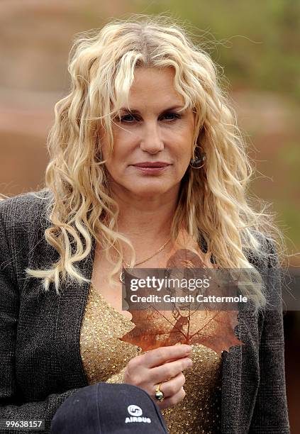 Daryl Hannah attends a photocall and luncheon where she will speak about Children's perceptions of Nature's influence on life on earth at London Zoo...