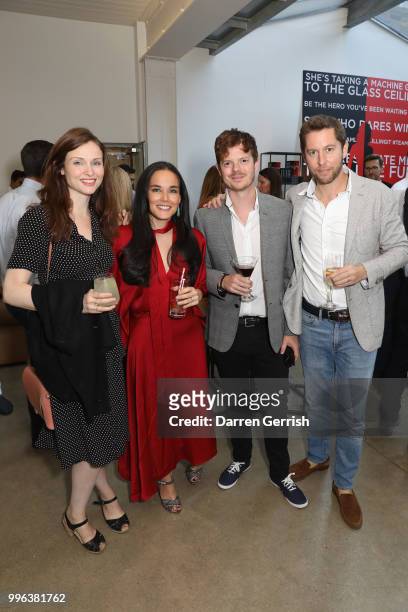 Sophie Ellis-Bextor, Asia Mackay, Richard Jones and Andrew Trotter attend Asia Mackay's 'Killing It' book launch on July 11, 2018 in London, England.