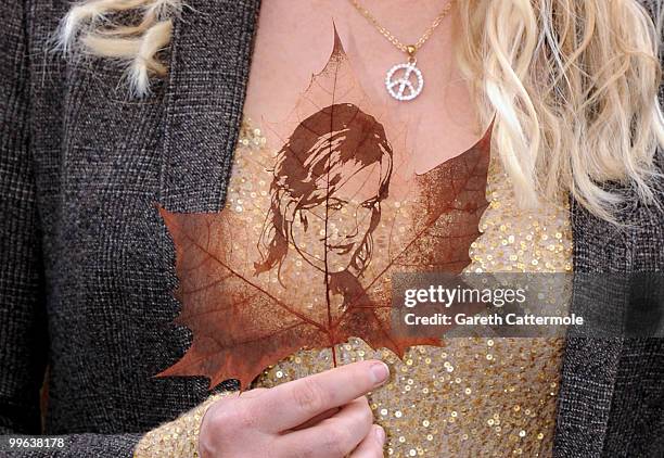 Daryl Hannah attends a photocall and luncheon where she will speak about Children's perceptions of Nature's influence on life on earth at London Zoo...