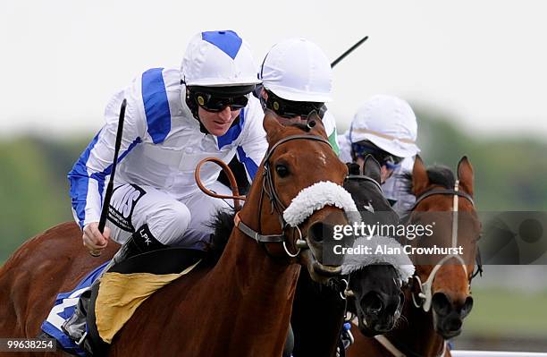 Dungannon and Liam Keniry win The Lindley Catering Median Auction Maiden Stakes at Bath racecourse on May 17, 2010 in Bath, England