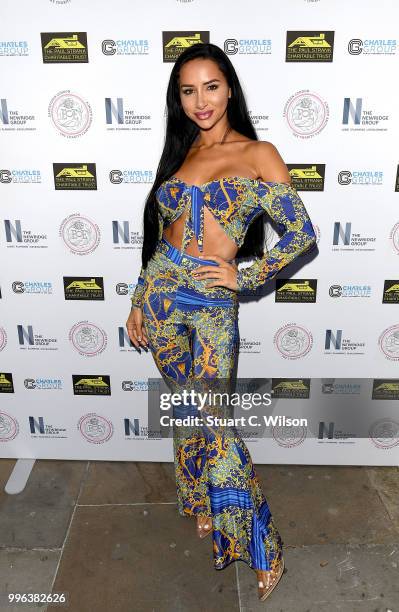 Natasha Grano attends the Paul Strank Charitable Trust Summer party at Sanctum Soho Hotel on July 11, 2018 in London, England.