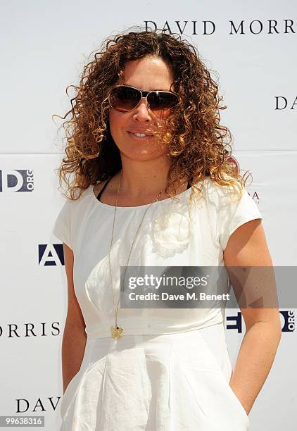 Tara Smith attends the David Morris Amend Charity Luncheon at the Hotel du Cap as part of the 63rd Cannes Film Festival on May 17, 2010 in Antibes,...