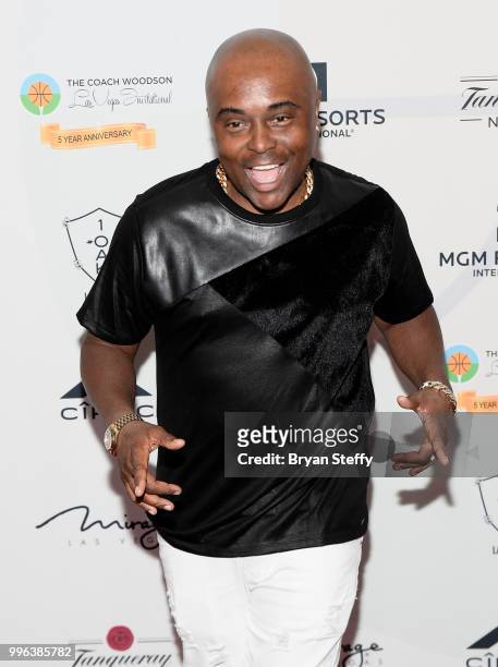 Actor Alex Thomas attends the 5th Anniversary gala for the Coach Woodson Invitational presented by MGM Resorts International and produced by PGD...