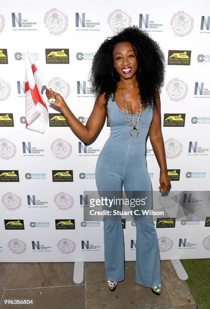 Beverley Knight attends the Paul Strank Charitable Trust Summer party at Sanctum Soho Hotel on July 11, 2018 in London, England.