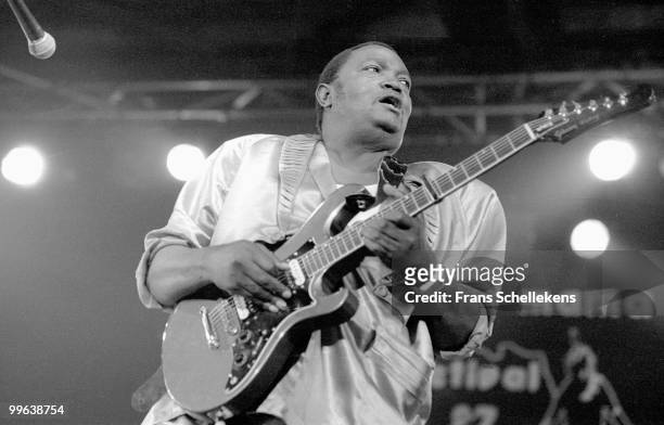 Franco from Congo performs live in Utrecht, Netherlands on May 09 1987