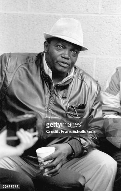 Franco from Congo posed in Utrecht, Netherlands on May 09 1987
