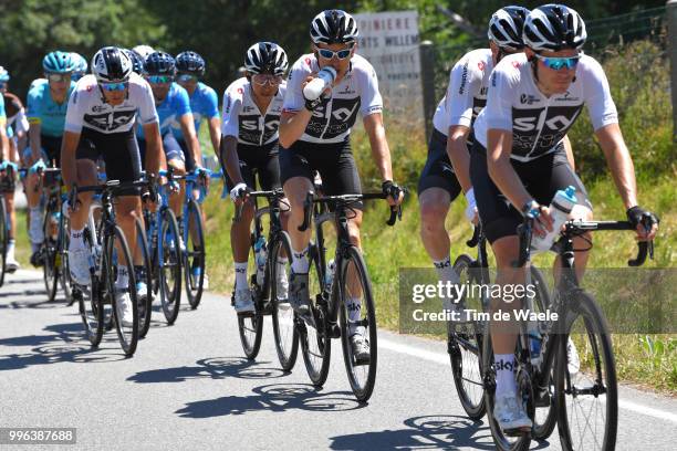 Geraint Thomas of Great Britain and Team Sky / during the 105th Tour de France 2018, Stage 5 a 204,5km stage from Lorient to Quimper / TDF / on July...