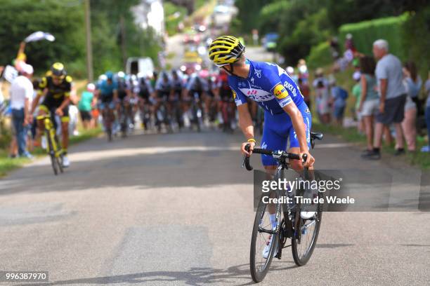Julian Alaphilippe of France and Team Quick-Step Floors / during the 105th Tour de France 2018, Stage 5 a 204,5km stage from Lorient to Quimper / TDF...
