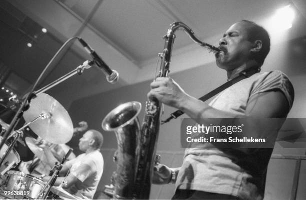Sonny Fortune performs live on stage with the Elvin Jones Quartet at Bimhuis in Amsterdam, Netherlands on March 29 1986