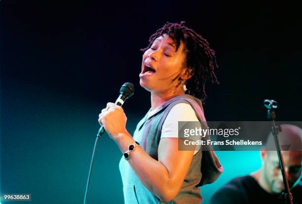 Rachelle Ferrell performs live on stage at the North Sea Jazz Festival in The Hague, Netherlands on July 09 1999