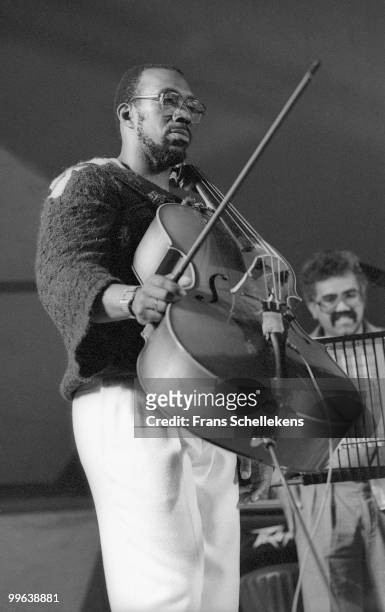 Muneer Abdul Fataah performs live on stage at the North Sea Jazz festival in the Hague, Netherlands on July 12 1985