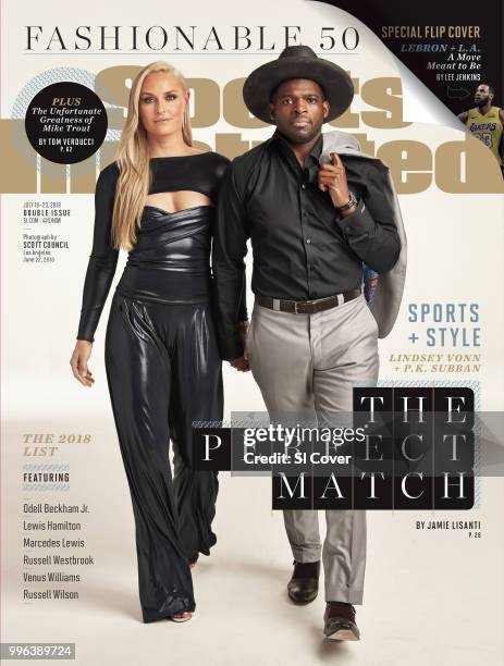 July 16, 2018 - July 23, 2018 Sports Illustrated via Getty Images Cover: Skiing and Hockey: Fashionable 50: Portrait of Nashville Predators...