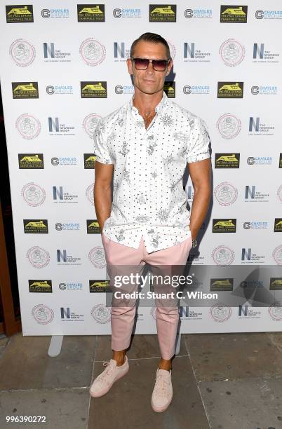 John Partridge attends the Paul Strank Charitable Trust Summer party at Sanctum Soho Hotel on July 11, 2018 in London, England.