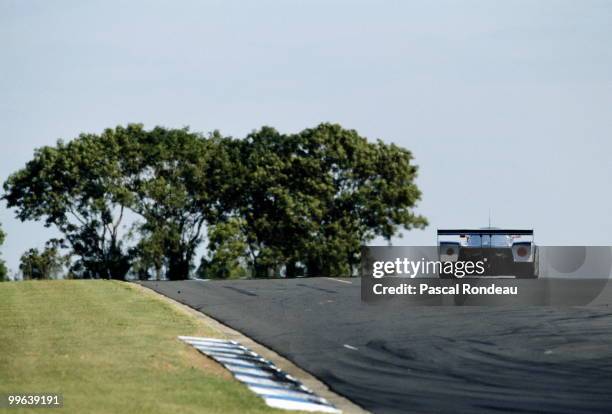The Sauber Mercedes-Benz C11 driven by Jean Louis Schlesser and Mauro Baldi during the FIA World Sportscar Championship Shell Donington Trophy race...