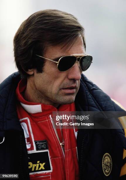 Portrait of Carlos Reutemann, driver of the Albilad Williams Racing Team Williams FW07C during the United States Grand Prix West on 15 March 1981 at...