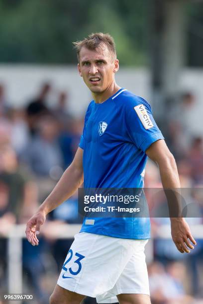 Robert Tesche of Bochum looks on during the Friendly match between FC Bruenninghausen and VfL Bochum on July 4, 2018 in Bochum, Germany.