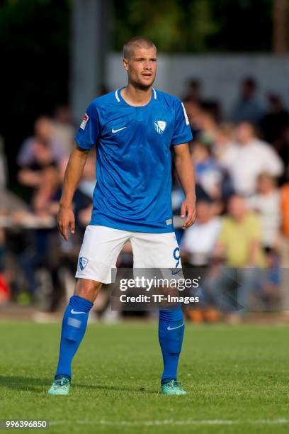 Johannes Wurtz of Bochum looks on during the Friendly match between FC Bruenninghausen and VfL Bochum on July 4, 2018 in Bochum, Germany.