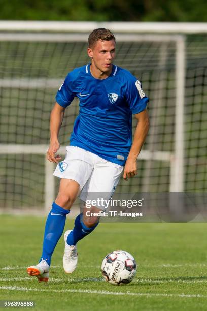 Sebastian Maier of Bochum controls the ball during the Friendly match between FC Bruenninghausen and VfL Bochum on July 4, 2018 in Bochum, Germany.