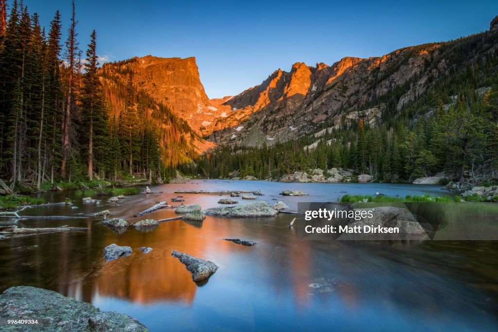 Dream Lake at Sunrise