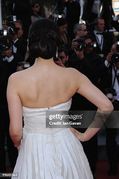 Actress Fan Bing Bing attends "Biutiful" Premiere at the Palais des Festivals during the 63rd Annual Cannes Film Festival on May 17, 2010 in Cannes,...