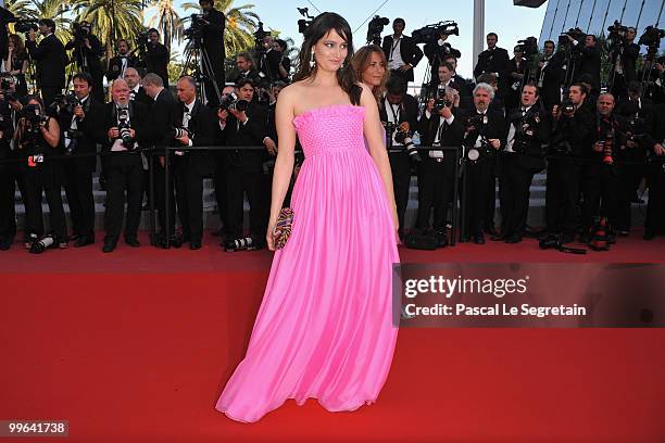 Actress Marie Gillain attends "Biutiful" Premiere at the Palais des Festivals during the 63rd Annual Cannes Film Festival on May 17, 2010 in Cannes,...