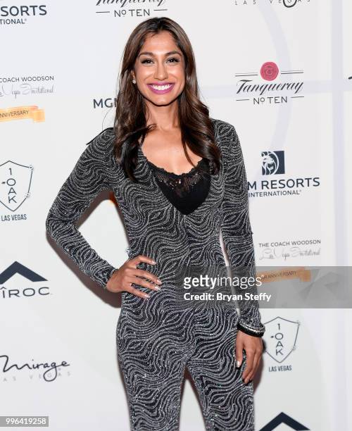 Golf Fashionista, professional golfer and PGD Global Vice President Seema Sadekar attends the 5th Anniversary gala for the Coach Woodson Invitational...
