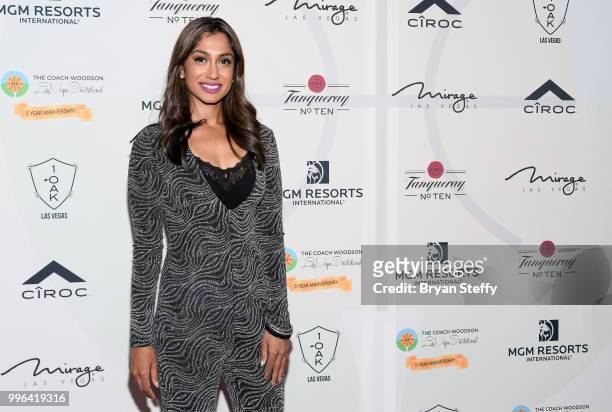 Golf Fashionista, professional golfer and PGD Global Vice President Seema Sadekar attends the 5th Anniversary gala for the Coach Woodson Invitational...