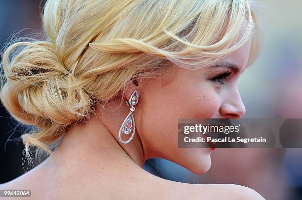 Actress Helena Mattsson attends "Biutiful" Premiere at the Palais des Festivals during the 63rd Annual Cannes Film Festival on May 17, 2010 in...