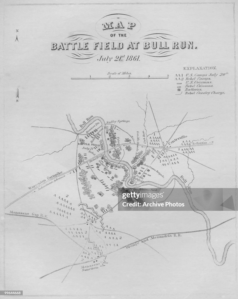 Battle Field at Bull Run