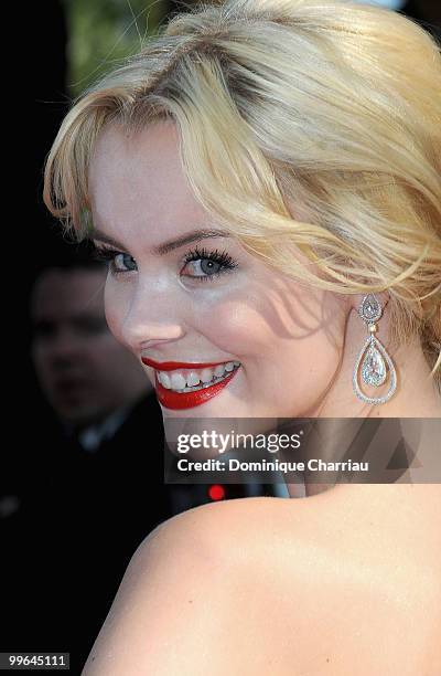 Actress Helena Mattsson attends the premiere of 'Biutiful' held at the Palais des Festivals during the 63rd Annual International Cannes Film Festival...