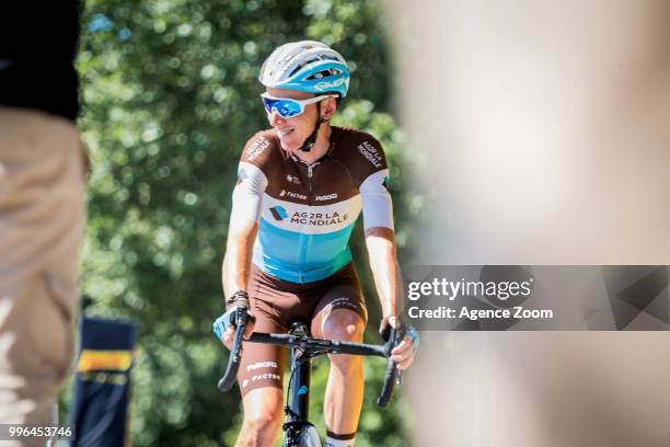 Romain Bardet of team AG2R LA MONDIALE during the stage 05 of the Tour de France 2018 on July 11, 2018 in Quimper, France.