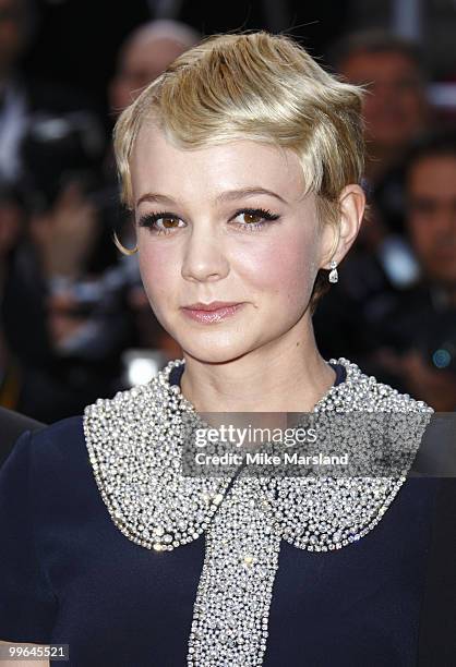 Carey Mulligan attends the Premiere of 'Wall Street: Money Never Sleeps' held at the Palais des Festivals during the 63rd Annual International Cannes...