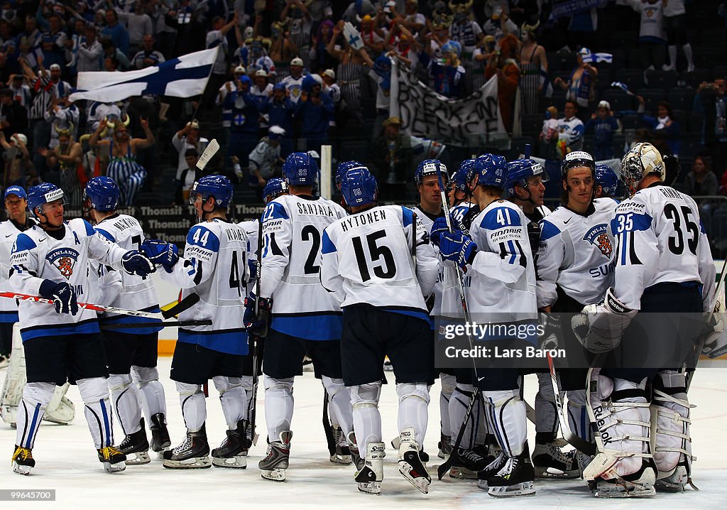 Finland v Slovakia - 2010 IIHF World Championship