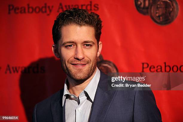 Actor Matthew Morrison attends the 69th Annual Peabody Awards at The Waldorf=Astoria on May 17, 2010 in New York City.