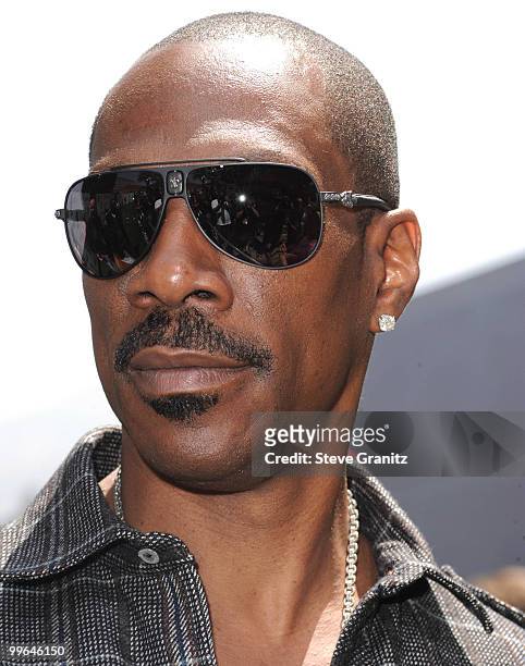Eddie Murphy attends the "Shrek Forever After" Los Angeles Premiere at Gibson Amphitheatre on May 16, 2010 in Universal City, California.