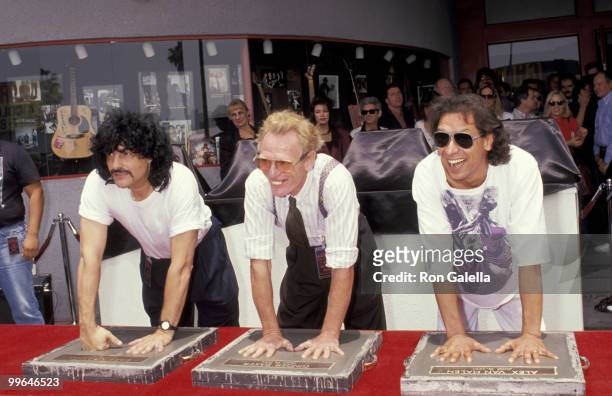Carmine Appice, Ginger Baker and Alex Van Halen