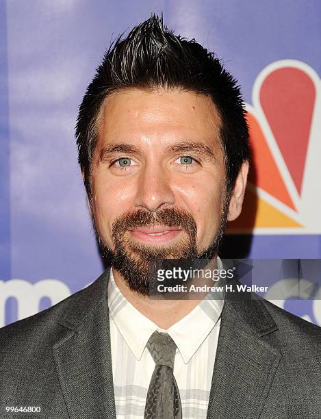 Actor Joshua Gomez attends the 2010 NBC Upfront presentation at The Hilton Hotel on May 17, 2010 in New York City.