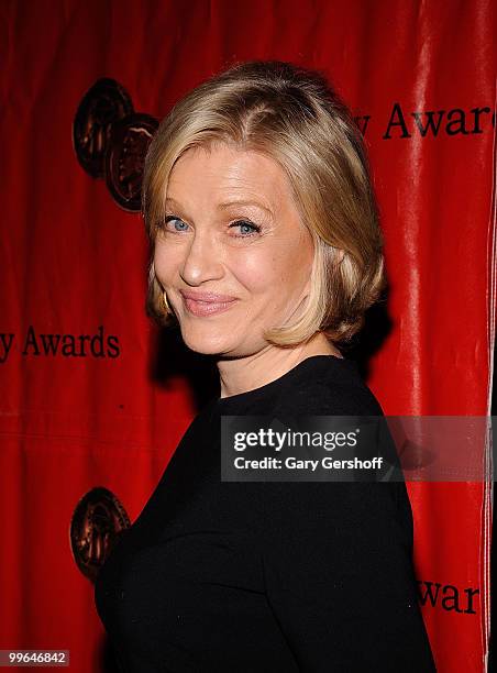News anchor Diane Sawyer attends the 69th Annual Peabody Awards at The Waldorf=Astoria on May 17, 2010 in New York City.