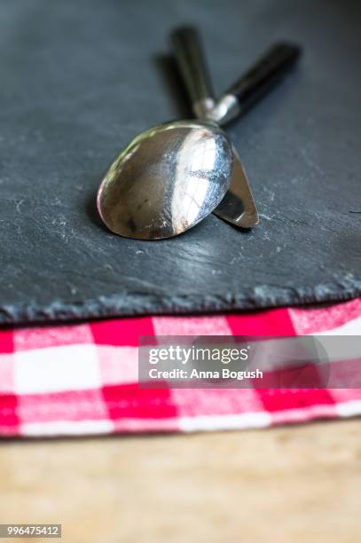 rustic table setting - georgia steel stock pictures, royalty-free photos & images