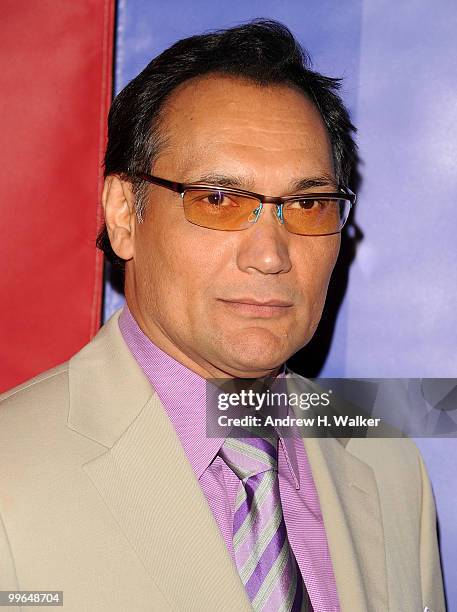 Actor Jimmy Smits attends the 2010 NBC Upfront presentation at The Hilton Hotel on May 17, 2010 in New York City.