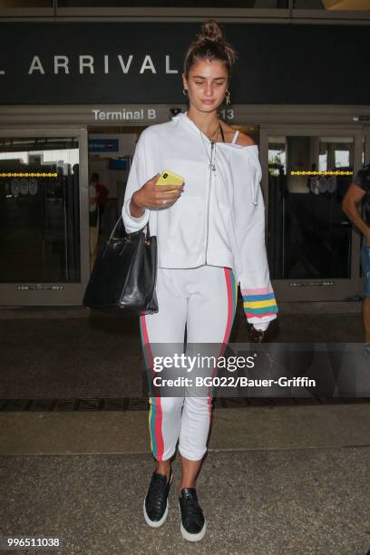 Taylor Hill is seen on July 11, 2018 in Los Angeles, California.