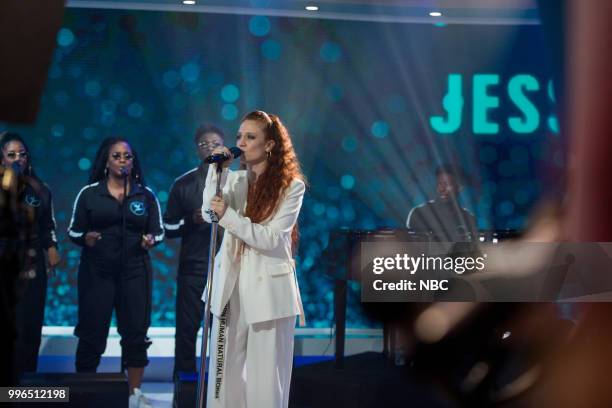 Jess Glynne on Wednesday, July 11, 2018 --