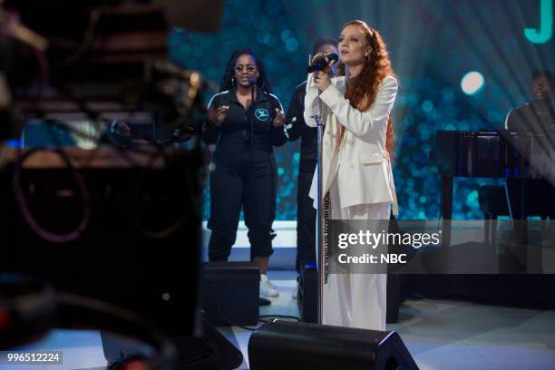 Jess Glynne on Wednesday, July 11, 2018 --