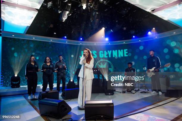 Jess Glynne on Wednesday, July 11, 2018 --