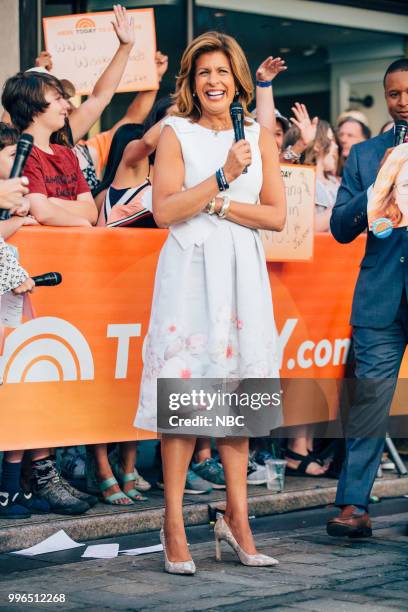 Hoda Kotb on Wednesday, July 11, 2018 --