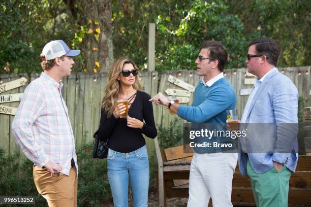 Beer and Trembling" Episode 511 -- Pictured: Austin Kroll, Ashley Jacobs, Thomas Ravenel, John David "JD" Madison --