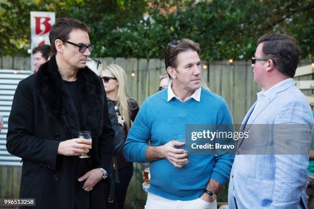 Beer and Trembling" Episode 511 -- Pictured: Whitney Sudler-Smith, Thomas Ravenel, John David "JD" Madison --