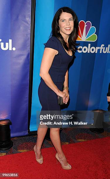 Actress Lauren Graham attends the 2010 NBC Upfront presentation at The Hilton Hotel on May 17, 2010 in New York City.