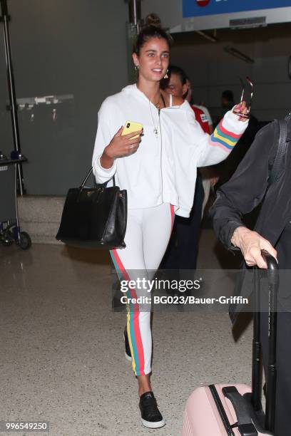 Taylor Hill is seen on July 11, 2018 in Los Angeles, California.